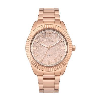 Relógio Euro Feminino Glitz Rosé - Eu2039kg-4j Eu2039kg-4j