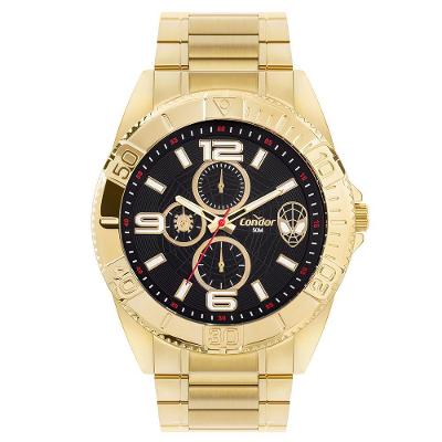 Relógio Condor Masculino Civic Dourado - Co6p27af-i4p Co6p27af-i4p