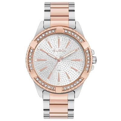 Relógio Euro Feminino Stones Bicolor - Eu2036ytu-4j Eu2036ytu-4j