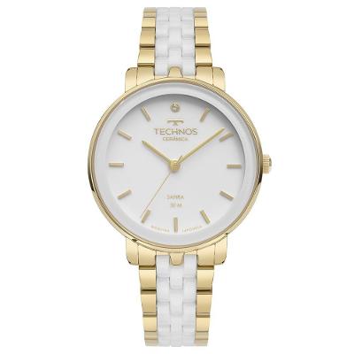 Relógio Technos Feminino Ceramic-saphire Dourado - 2035mzl-1b 2035mzl-1b