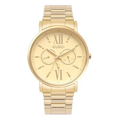 Relógio Euro Feminino Multiglow Dourado - Eu6p29ait-4d Eu6p29ait-4d