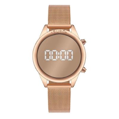 Relógio Euro Feminino Fashion Fit Reflexos Rosé - Euds8054ab-4j Euds8054ab-4j