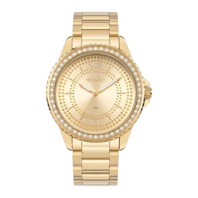 Relógio Euro Feminino Stones Dourado - Eu2035ywo-4d Eu2035ywo-4d