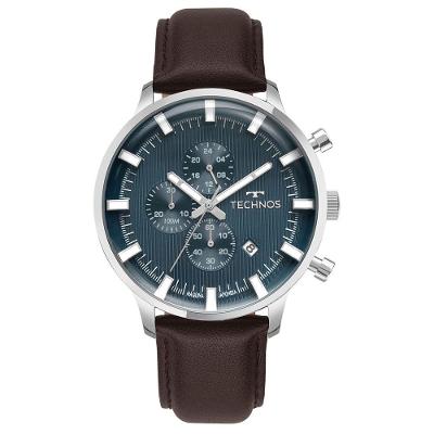 Relógio Technos Masculino Grandtech Prata - Js15enu-0a Js15enu-0a