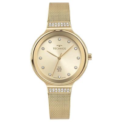 Relógio Technos Feminino Slim Dourado - Gl32bd-1d Gl32bd-1d