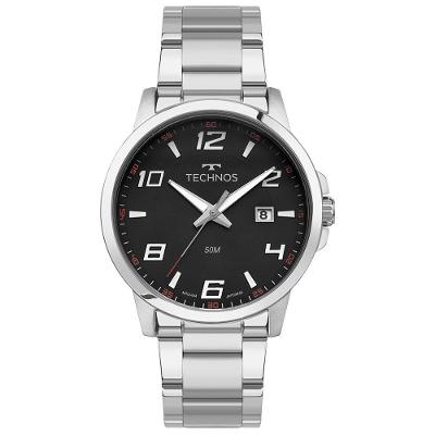 Relógio Technos Masculino Racer Prata - 2315lat-1p Relógio Technos Masculino Racer Basico Prata - 2315lat-1p