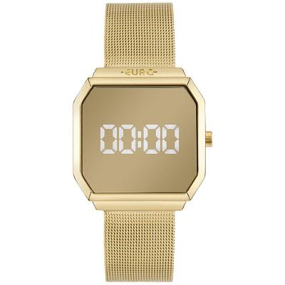 Relógio Euro Feminino Fashion Fit Reflexos Dourado - Eumd2392aa-4d Eumd2392aa-4d