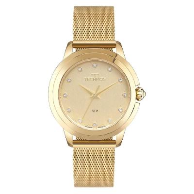 Relógio Technos Feminino Brilho Dourado - 2036mtp-1d 2036mtp-1d