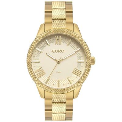 Relógio Euro Feminino Glitz Dourado - Eu2036yuz-4d