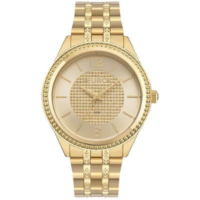 Relógio Euro Feminino Glitz Dourado - Eu2035yxa-4d