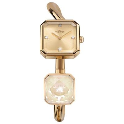 Relógio Technos Feminino Crystal Dourado - 751aa-1d 751aa-1d