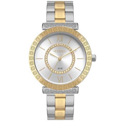 Relógio Euro Feminino Glitz Bicolor - Eu2036yuy-4k