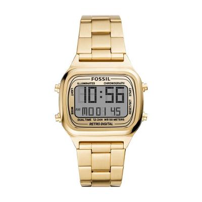 Relógio Fossil Masculino Sport Dourado - Fs5843-1dn Fs5843-1dn