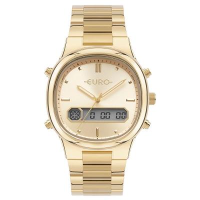 Relógio Euro Feminino Fashion Fit Sporty Dourado - Eubj3890aay-4d Eubj3890aay-4d