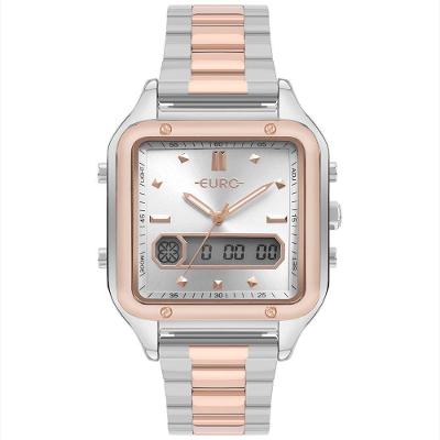 Relógio Euro Feminino Fashion Fit Sporty Bicolor - Eubj3890aau-4j Eubj3890aau-4j