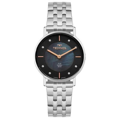 Relógio Technos Feminino Slim Prata - 2025lud-1a 2025lud-1a