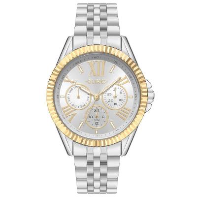 Relógio Euro Feminino Multiglow Bicolor - Eu6p29aja-4k