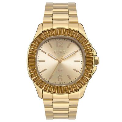 Relógio Euro Feminino Stones Dourado - Eu2035yxb-4d Eu2035yxb-4d