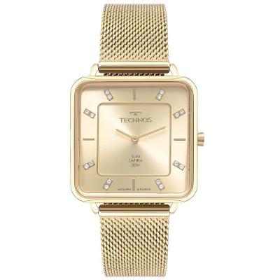 Relógio Technos Feminino Slim Dourado - Gl22ai-1x Gl22ai-1x