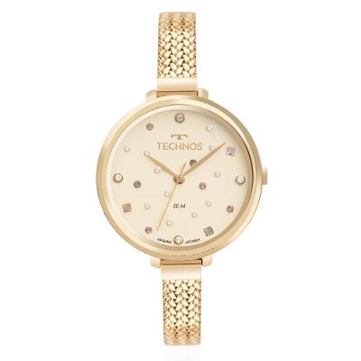 Relógio Technos Feminino Crystal Dourado - 2036msq-1d 2036msq-1d