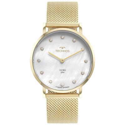 Relógio Technos Feminino Slim Dourado - 2025ltu-1b 2025ltu-1b