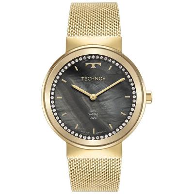 Relógio Technos Feminino Slim Dourado - Gl22ag-1p Gl22ag-1p