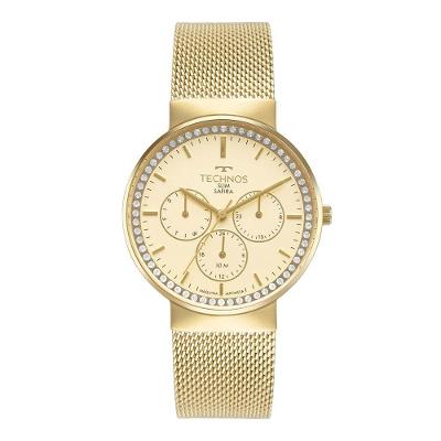 Relógio Technos Feminino Slim Dourado - 6p29alw-1d 6p29alw-1d