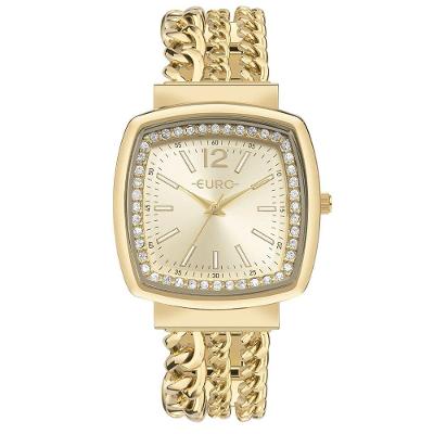 Relógio Euro Feminino Chains Dourado - Eu2035yve-4d Eu2035yve-4d