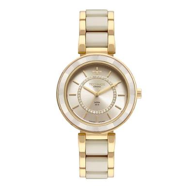 Relógio Technos Feminino Ceramic-saphire Dourado - 2036mkp-1x 2036mkp-1x