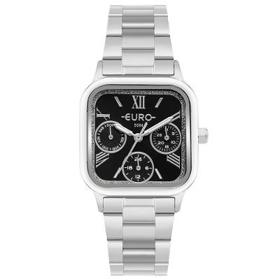 Relógio Euro Feminino Multiglow Prata - Eu6p29aiz-4p