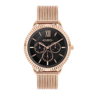 Relógio Euro Feminino Multiglow Rosé - Eu6p29ahp-4p Eu6p29ahp-4p