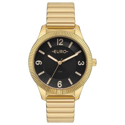 Relógio Euro Feminino Glitz Dourado - Eu2036yuv-4p