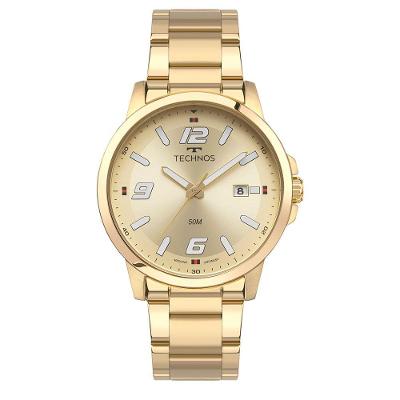 Relógio Technos Masculino Racer Dourado - 2315law-1x Relógio Technos Masculino Racer Basico Dourado - 2315law-1x