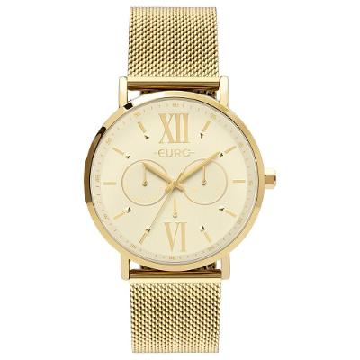 Relógio Euro Feminino Multiglow Dourado - Eu6p29ahts-4d Eu6p29ahts-4d