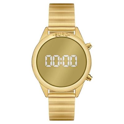 Relógio Euro Feminino Fashion Fit Reflexos Dourado - Euds8054am-4d