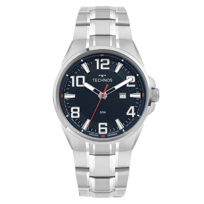 Relógio Technos Masculino Skymaster Prata - 2115tww-1a 2115tww-1a
