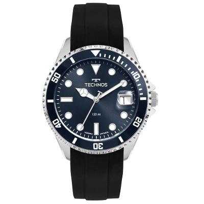 Relógio Technos Masculino Acqua Prata - 2415eb-2a