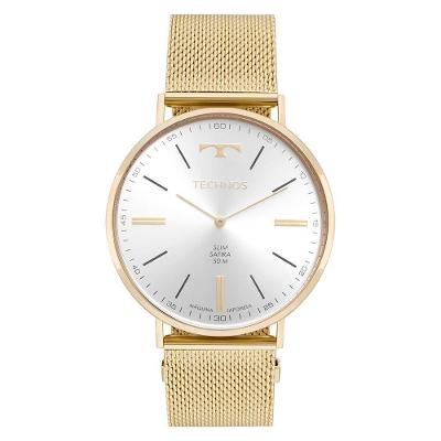 Relógio Technos Masculino Slim Dourado - 2025ltz-1c 2025ltz-1c