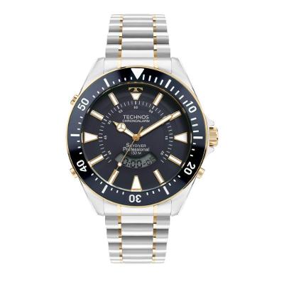 Relógio Technos Masculino Skydiver Bicolor - Wt2050ai-1a Wt2050ai-1a