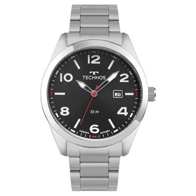 Relógio Technos Masculino Militar Prata - 2115typ-1p