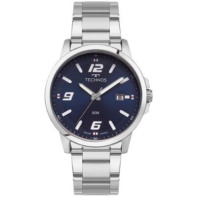 Relógio Technos Masculino Racer Basico Prata - 2315lav-1a