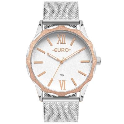 Relógio Euro Feminino Glitz Bicolor - Eu2036ytz-4k Eu2036ytz-4k