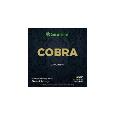Encordoamento Para Cavaquinho Aço Tensão Pesada Série Cobra Gescp