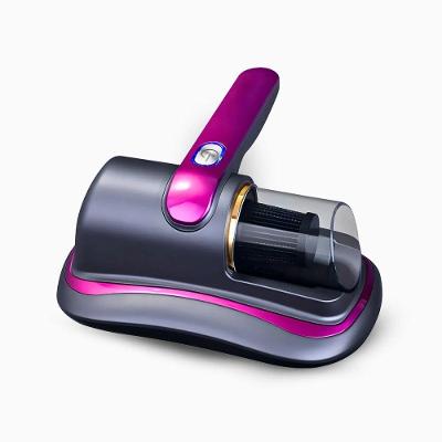 Aspirador Sem Fio Rosa Uv Portátil Anti Acaro Recarregável