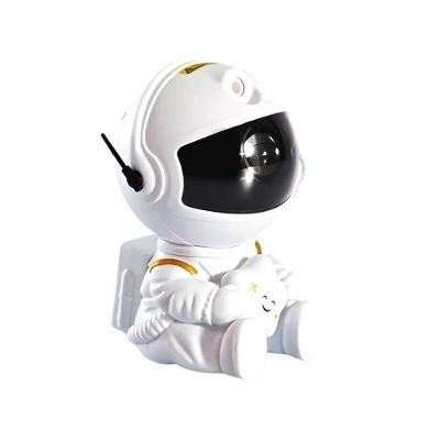 Astronauta Projetor Aurora Boreal Nebulosa Galáxia Luminária