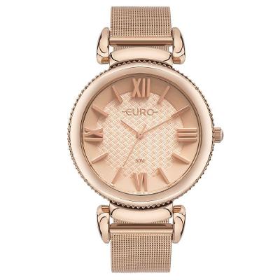 Relógio Euro Feminino Glitz Rosé - Eu2035yvo-4j Eu2035yvo-4j