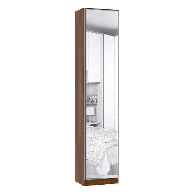 Guarda Roupa Sapateira 1 Porta 9 Prateleiras 50cm Dourado