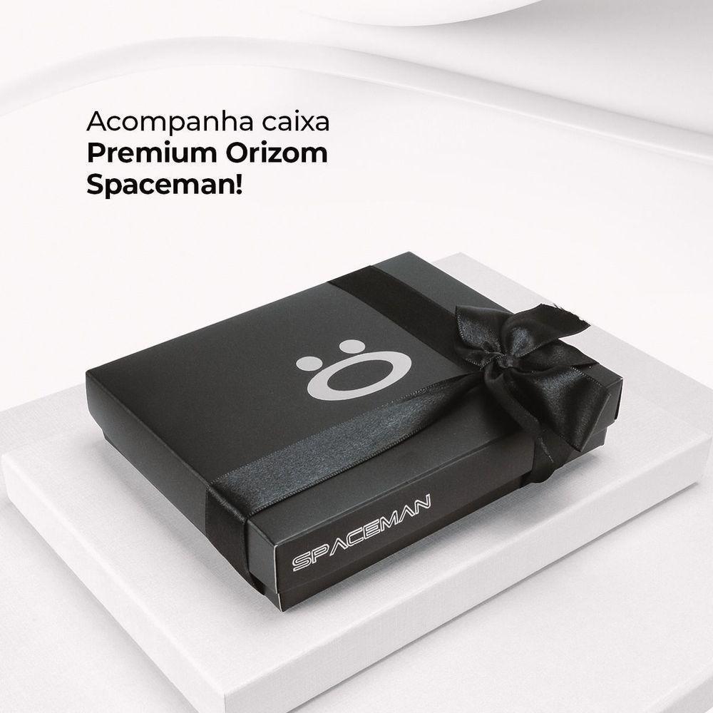 Relógio Masculino Prata Aço Inox + Caixa + Cordão Crucifixo Original Grande Presente Social Casual - 3