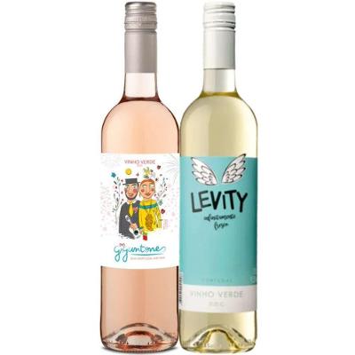 Kit 2 Garrafas Vinhos Verdes Portugal 2