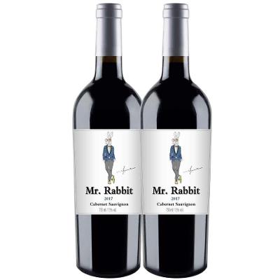Kit 2 Garrafas Vinho Tinto Mr. Rabbit Cabernet Sauvignon 750ml